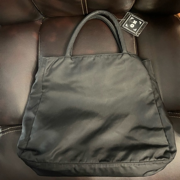 Prada Sleek Black Nylon Handbag - Picture 3 of 7